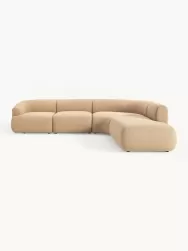 Westwing Collection Sofa Rinconera Modular En Tejido Boucle Sofia (4 Plazas)