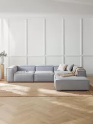 Westwing Collection Sofa Rinconera Modular Grande Lennon