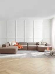 Westwing Collection Sofa Rinconera Modular Lennon