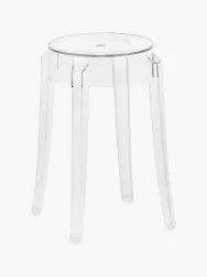 Kartell Taburete Charles De Diseno Ghost
