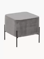 Westwing Collection Taburete De Terciopelo Harper